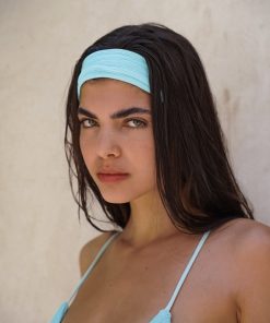 Headband green/yellow/blue/orange - Blue